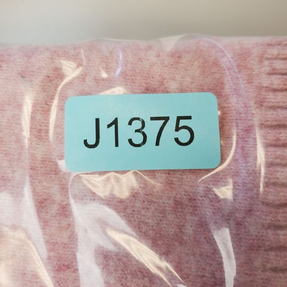 LOFT Sweater Womens Medium Cat Mama Novelty Spellout Crew Neck Pink Wool Blend - Picture 7 of 7